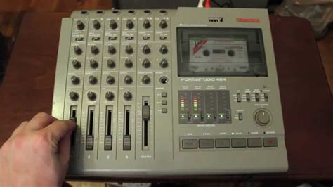 USING A TASCAM PORTASTUDIO 424 AS AN INSTRUMENT - YouTube