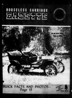 Horseless Carriage Club Of America Horseless Carriage Club Gazette Old Cars Magazine Vol. 18 No ...