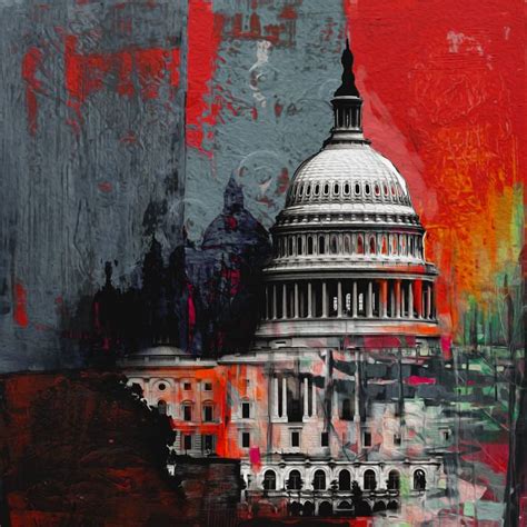 Capitol Building 202 3 Painting by Corporate Art Task Force | Saatchi Art