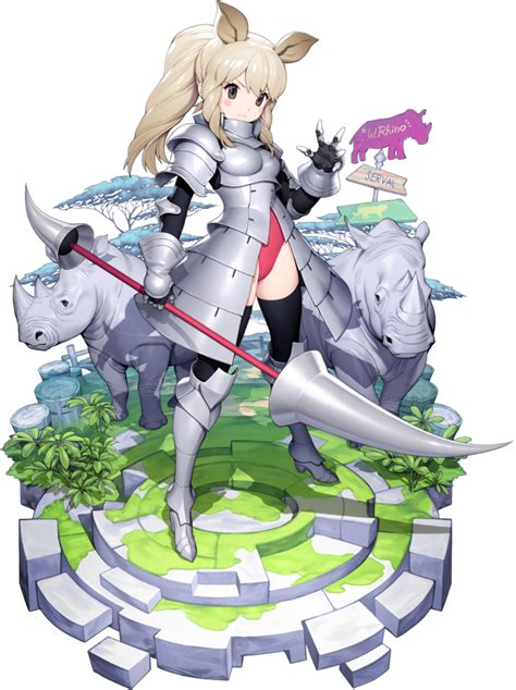 White Rhinoceros/Kingdom - Japari Library, the Kemono Friends Wiki