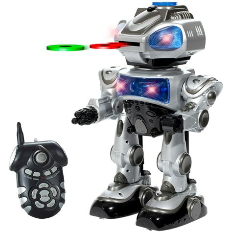 World Tech Toys RoboKid Programmable Disc Shooting RC Robot - Walmart ...