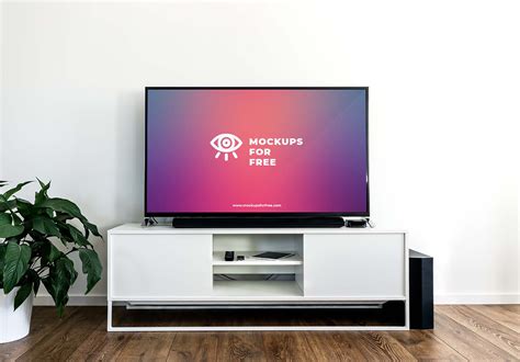 Free Smart TV Mockup (PSD)