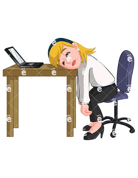 woman sleeping at desk clipart 10 free Cliparts | Download images on ...