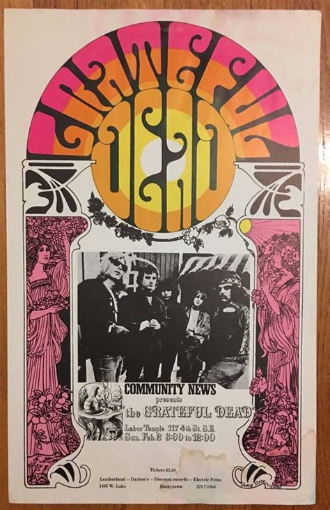 Unique Grateful Dead Posters to Add Psychedelic Vibes to Your Space