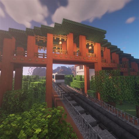 Minecraft Japanese Bridge