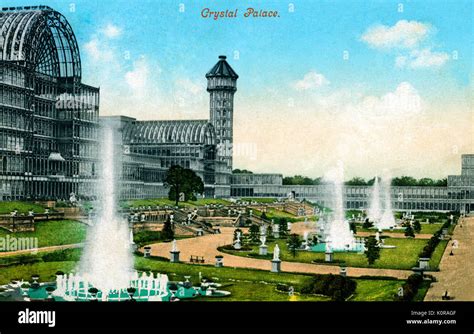 London - Crystal Palace. Scene of large choral concerts in the late ...