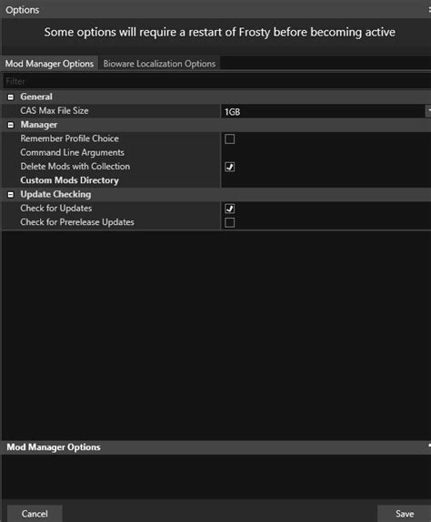 Frosty Mod Manager Fix at Mass Effect Andromeda Nexus - Mods and Community