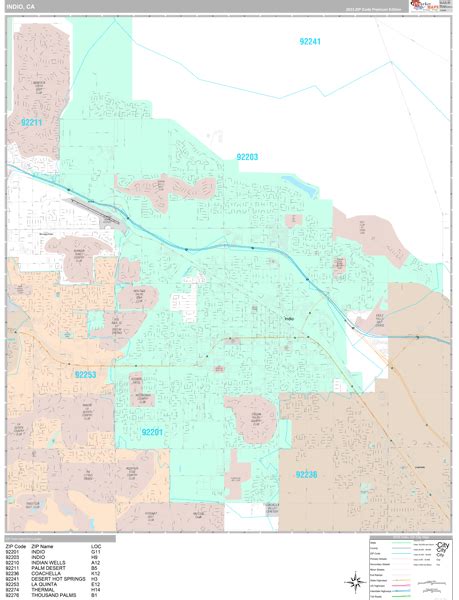 Indio, CA Maps