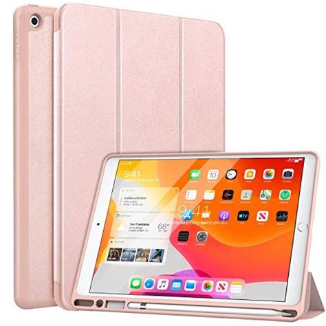 MoKo Case Fit 2019 New iPad 10.2" with Apple Pencil Holder, Slim ...