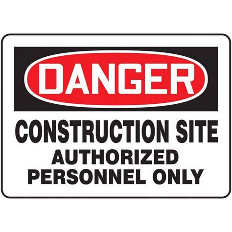 Construction Site: Construction Site Signs