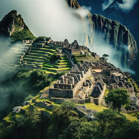 Premium AI Image | Peru landscape HD 8K wallpaper Stock Photographic Image