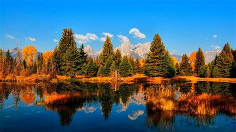 Fall Mountain Lake Wallpapers - Top Free Fall Mountain Lake Backgrounds - WallpaperAccess