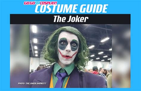 Joker Costume Guide (2019 Version) - GO GO COSPLAY