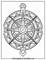 Compass Coloring Pages Free PDF Downloads  Sheets For Kids sketch template