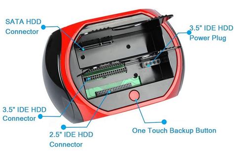 Hard Drive Docking Station Sata IDE | ZEMEL Warehouse