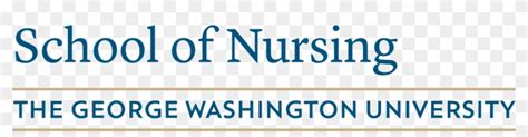 Gw School Of Nursing - George Washington University Nursing Logo, HD Png Download - 1200x256 ...