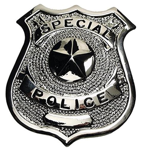 Metal Police Badge "Special Police" - Toy/prop/fancy Dress, £1.98 at Amazon