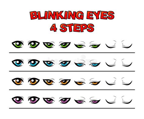 Blinking Eyes Stock Illustrations – 189 Blinking Eyes Stock Illustrations, Vectors & Clipart ...