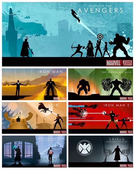 Geek Art Gallery: Posters: Marvel Cinematic Universe