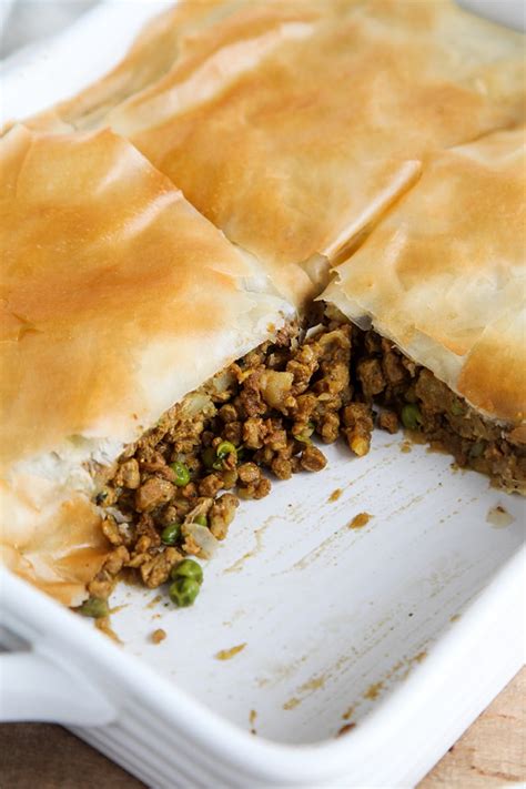 Vegan Samosa Pot Pie - Wallflower Kitchen