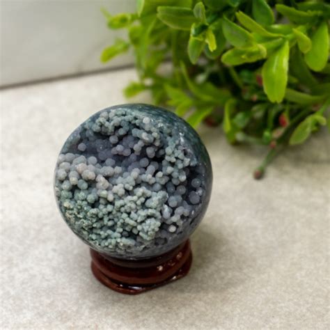 Grape Agate Sphere #1 - The Crystal Council