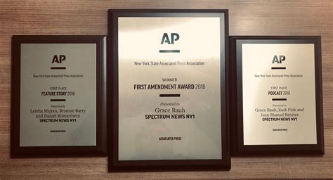 NY1 Wins Three AP Awards