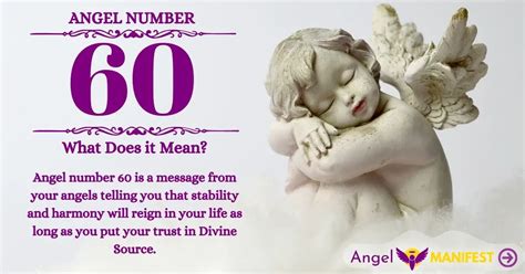 Angel Number 60: Meaning & Reasons why you are seeing | Angel Manifest
