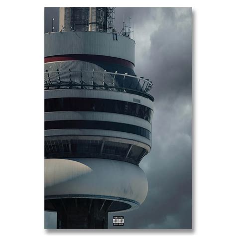 A165 Drake Views New Album Rap Music Hotline Bling Cover Top A4 Art ...