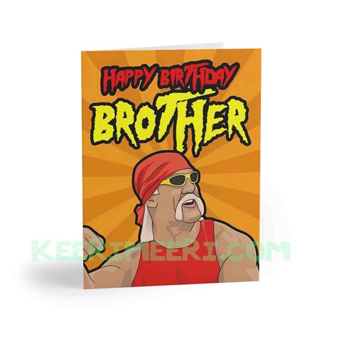 BROTHER Birthday Card – كيري ميري