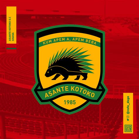 Asante Kotoko Football Club | Rebranding By @rofe_dsgn