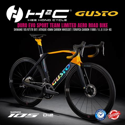 GUSTO 2023 DURO EVO SPORT TEAM LIMITED AERO BIKE