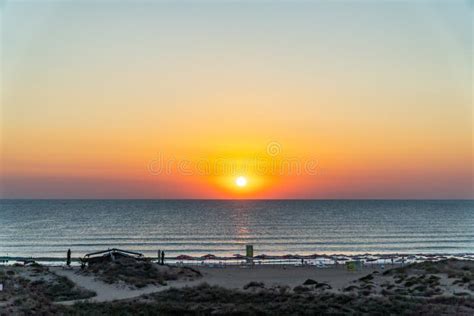 Amazing Sunrise Over the Sand Dunes Stock Photo - Image of sunny, shore: 243133618