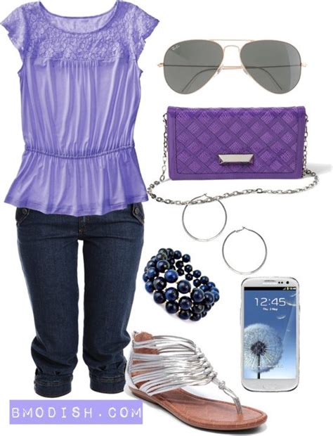 Purple Summer Outfits - Be Modish