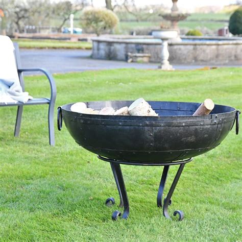 Iron Kadai Fire Bowl - 80cm