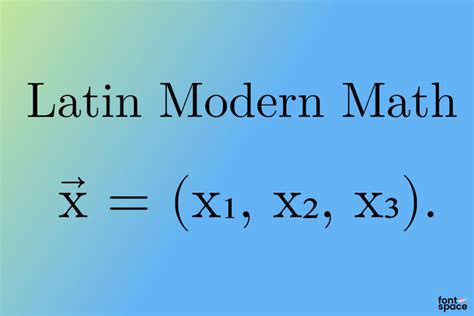 Latin Modern Math Font | GUST e-foundry | FontSpace