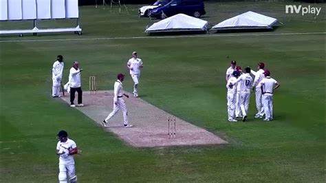 Shoaib Bashir bowling for Guildford Cricket Club - YouTube