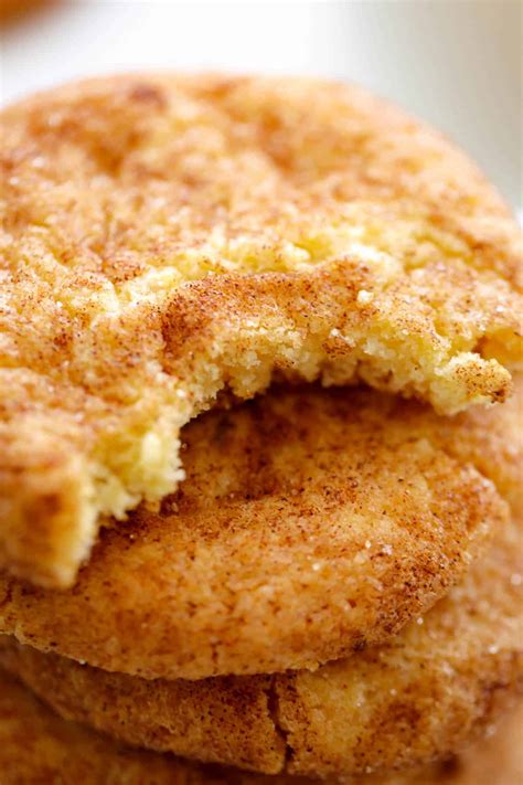 Soft Snickerdoodle Cookie Recipe - Cafe Delites