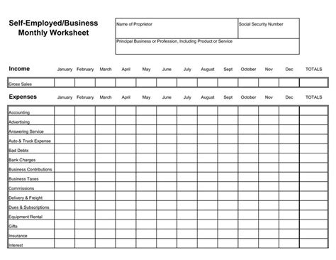 Business Monthly Expense Sheet - How to create a Business Monthly Expense Sheet? Download this ...