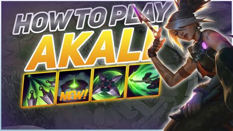 HOW TO PLAY NEW AKALI SEASON 11 | BEST Build & Runes | Season 11 Akali guide | League of Legends ...