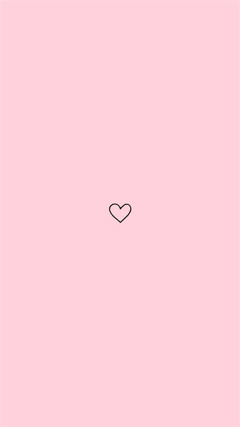 Simple heart aesthetic Wallpapers Download | MobCup
