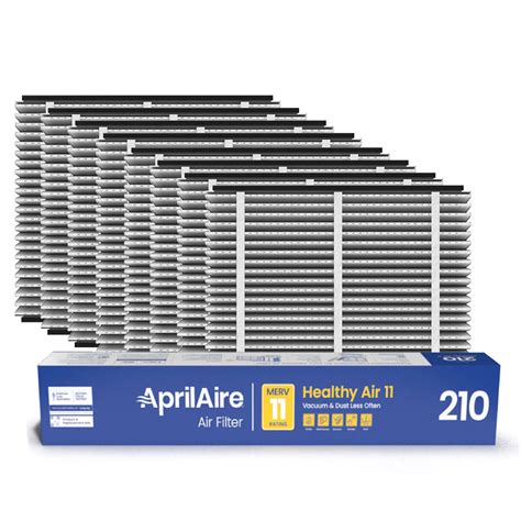 Aprilaire #210 MERV 11 Replacement Filter, 8-Pack product image