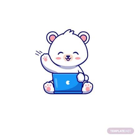 Bear Cute Animated Sticker in PSD, GIF - Download | Template.net