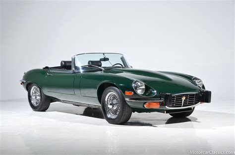 Used 1974 Jaguar E-Type XKE For Sale ($72,900) | Motorcar Classics ...