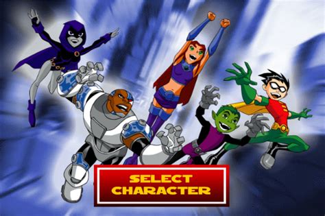 🕹️ Play Teen Titans Go One on One Game: Free Online TTG Robin, Cyborg ...