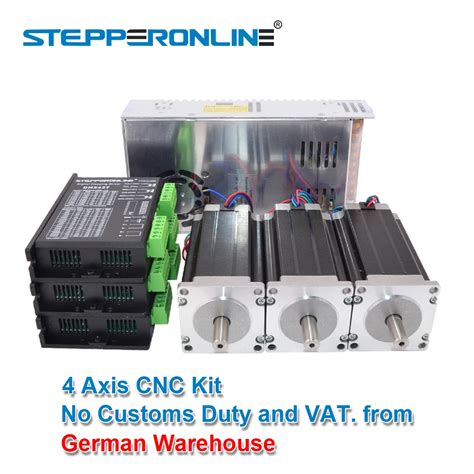 3 Axis CNC Router Kit 3Nm/425oz.in Nema 23 Stepper Motor & Driver CNC ...