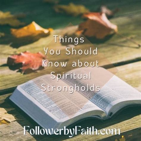 Things you should know about Spiritual Strongholds