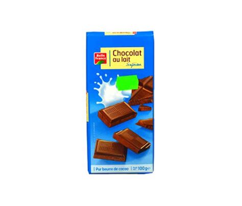 BELLE FRANCE CHOCOLATE AU LAIT 100G