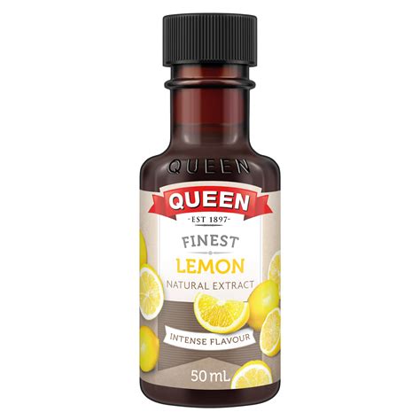 Natural Lemon Extract 50mL | Queen Fine Foods