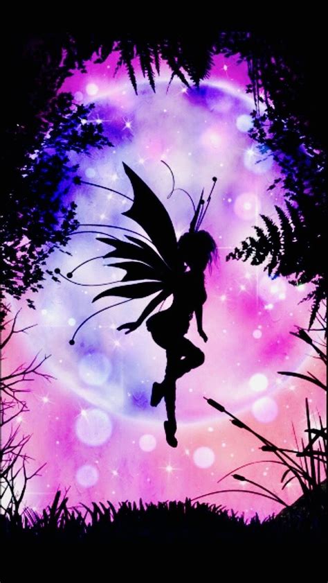 Pin by Tanya Klingberg on Wallpapers | Fairy wallpaper, Fairy silhouette, Dark fairy