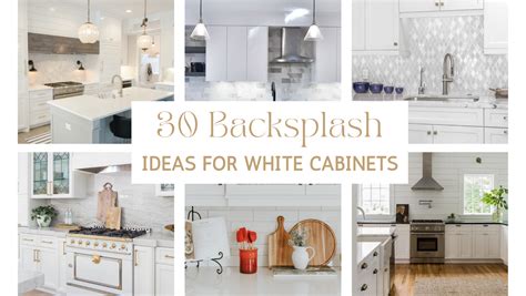 Backsplash Ideas For White Cabinets And Dark Countertops | Cabinets ...